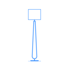 Furniture Floor Lamps Ikea Klabb Floor Lamp Icon Svg Vector, Free Vectors File